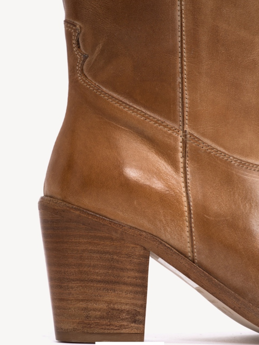 Janie Boot in Dark Tan Escovado Leather by Dico Copenhagen - Picture 7 of 15